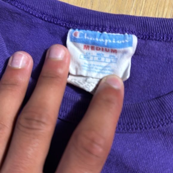 Purple Champion Long Sleeve - Picture 2 of 2